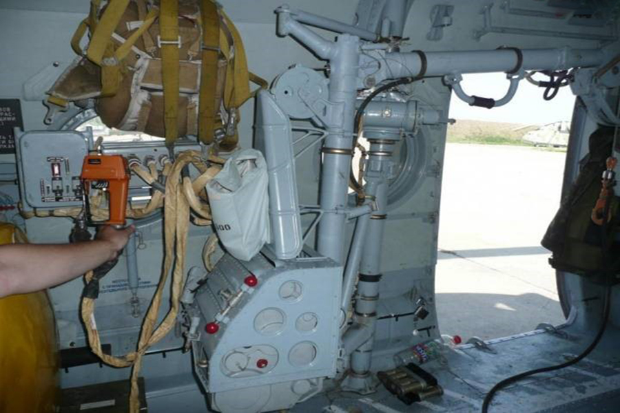 Лебёдка в работе